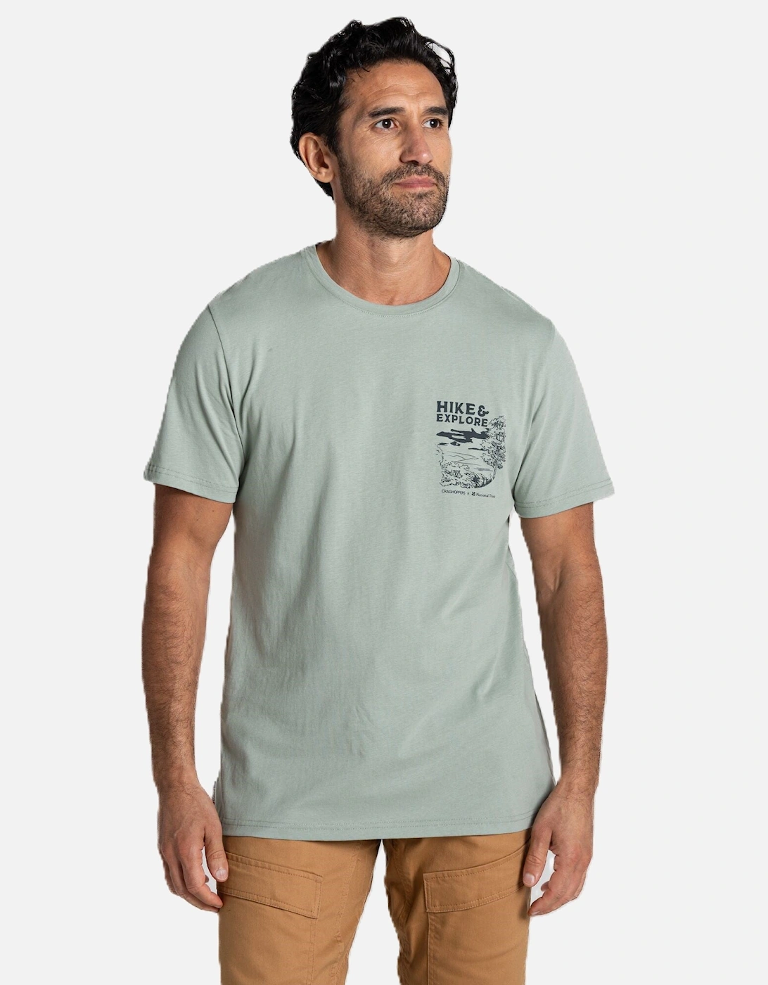 Mens Sabden National Trust Short Sleeve T-Shirt, 2 of 1