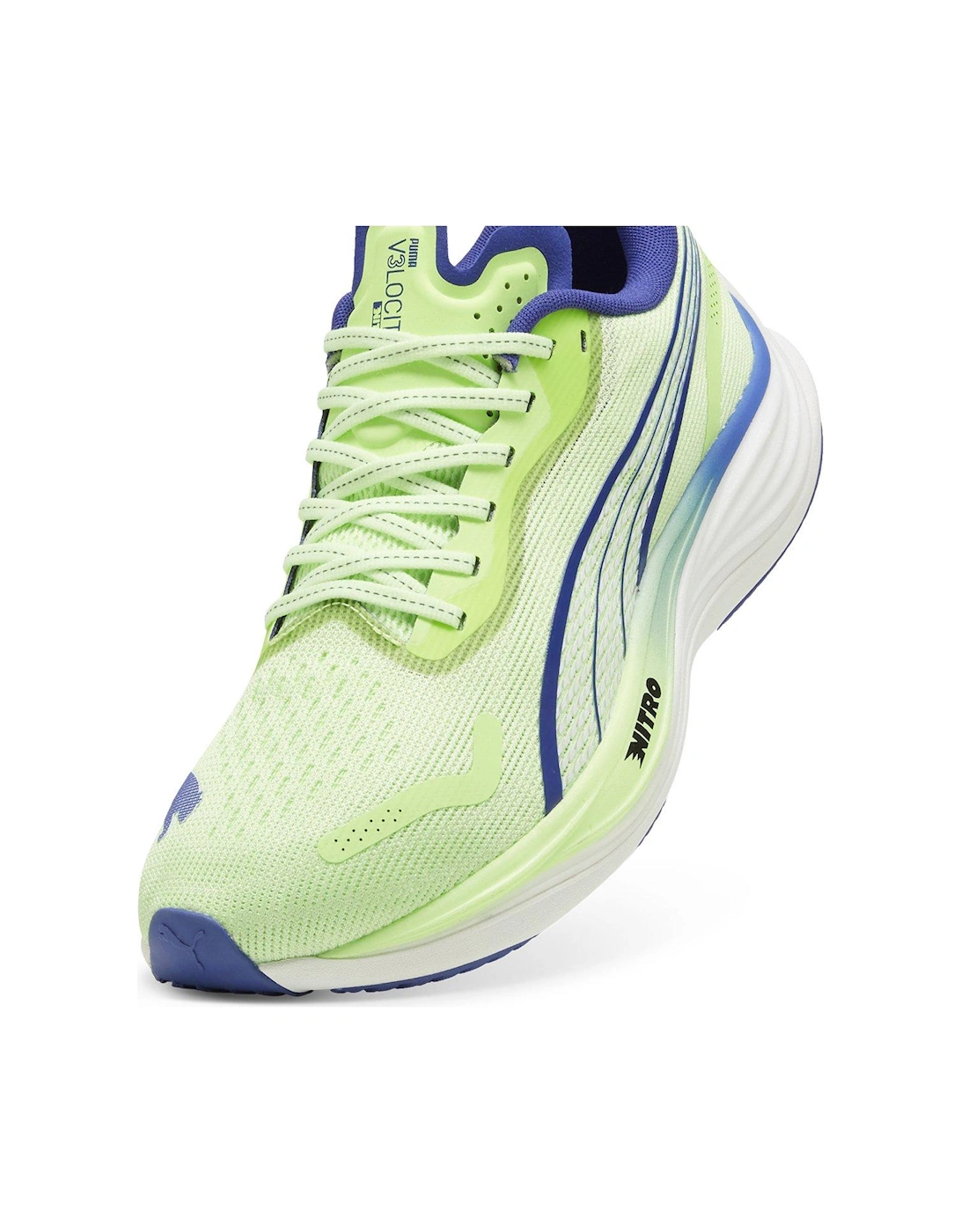 Mens Running Velocity Nitro 3 Trainers - Green