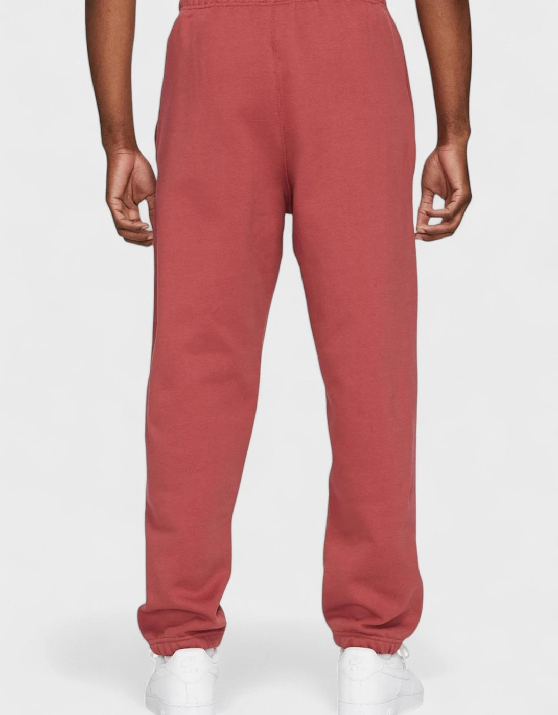 NRG Solo Swoosh Fleece Pants Cedar White