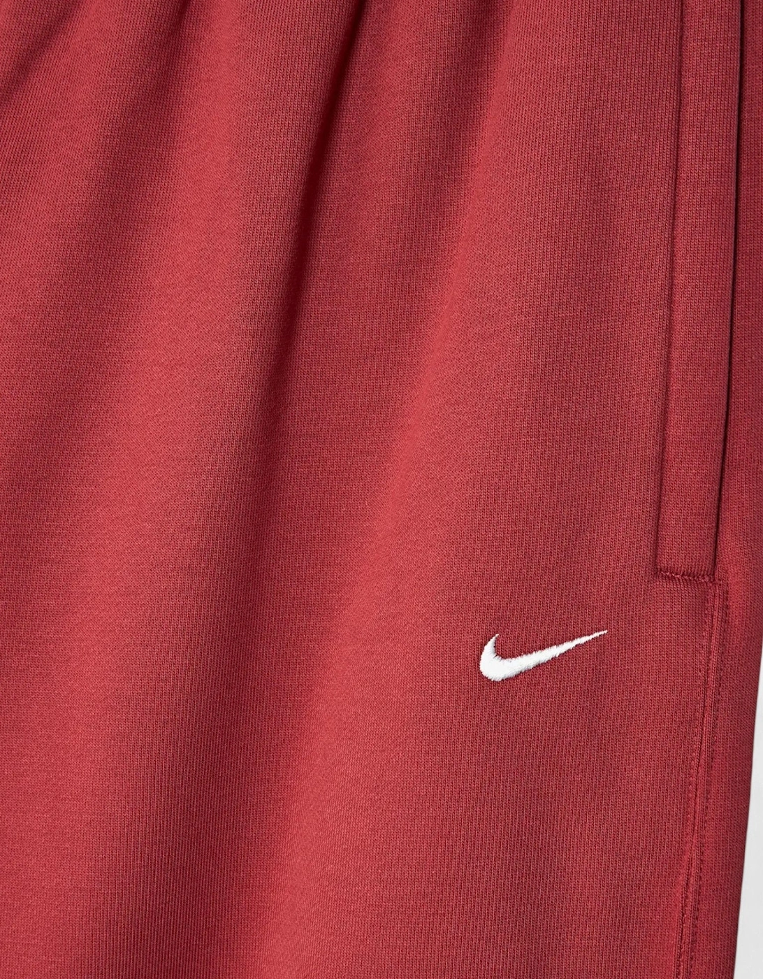 NRG Solo Swoosh Fleece Pants Cedar White