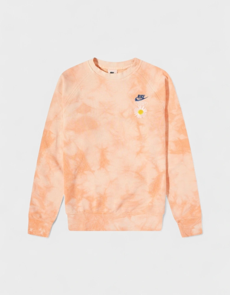 Sportswear French Terry Tie-Dye Crewneck