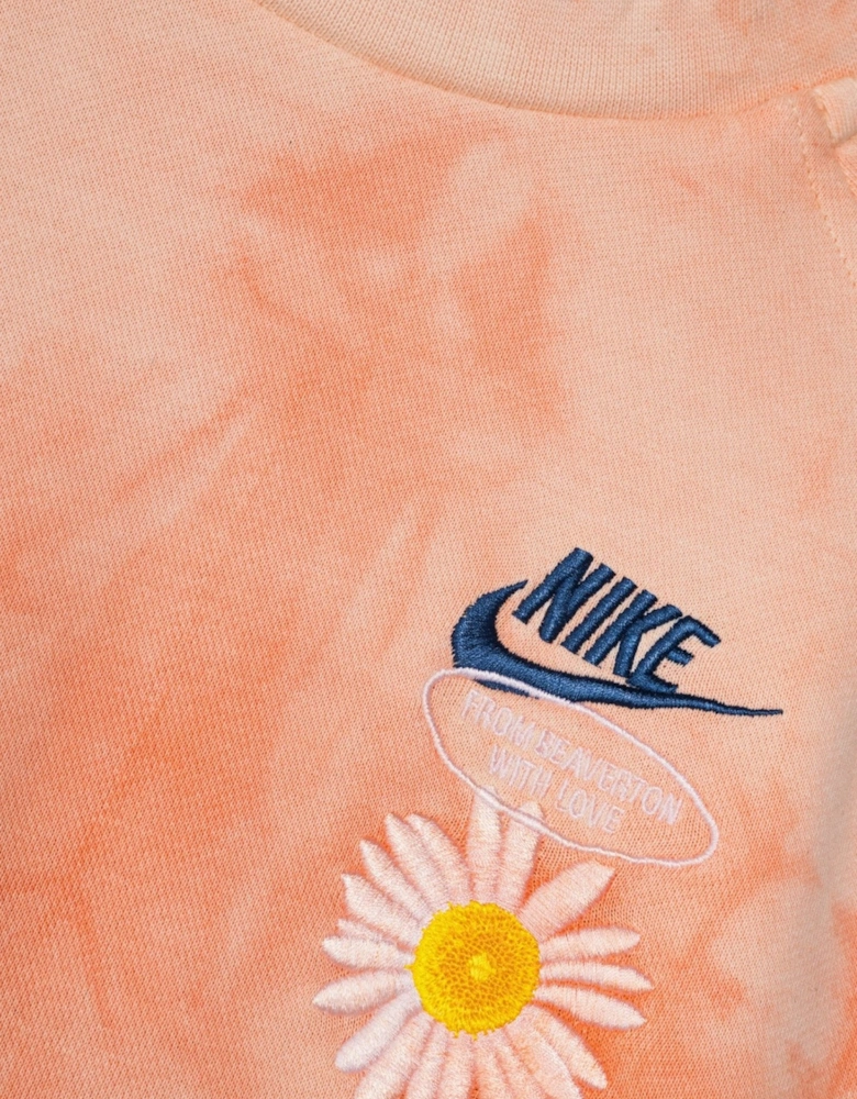 Sportswear French Terry Tie-Dye Crewneck