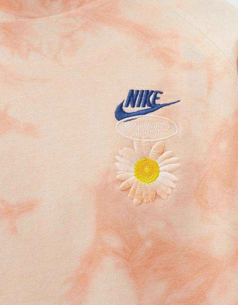 Sportswear French Terry Tie-Dye Crewneck