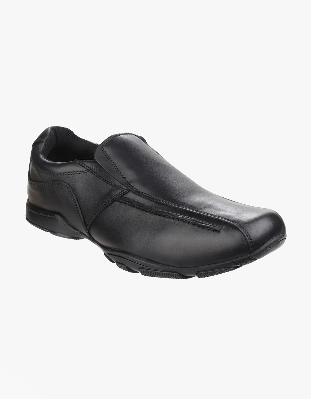 Hush Puppies Boys Black 'S Bespoke Senior Shoes  Uk 5.5 Older Kids