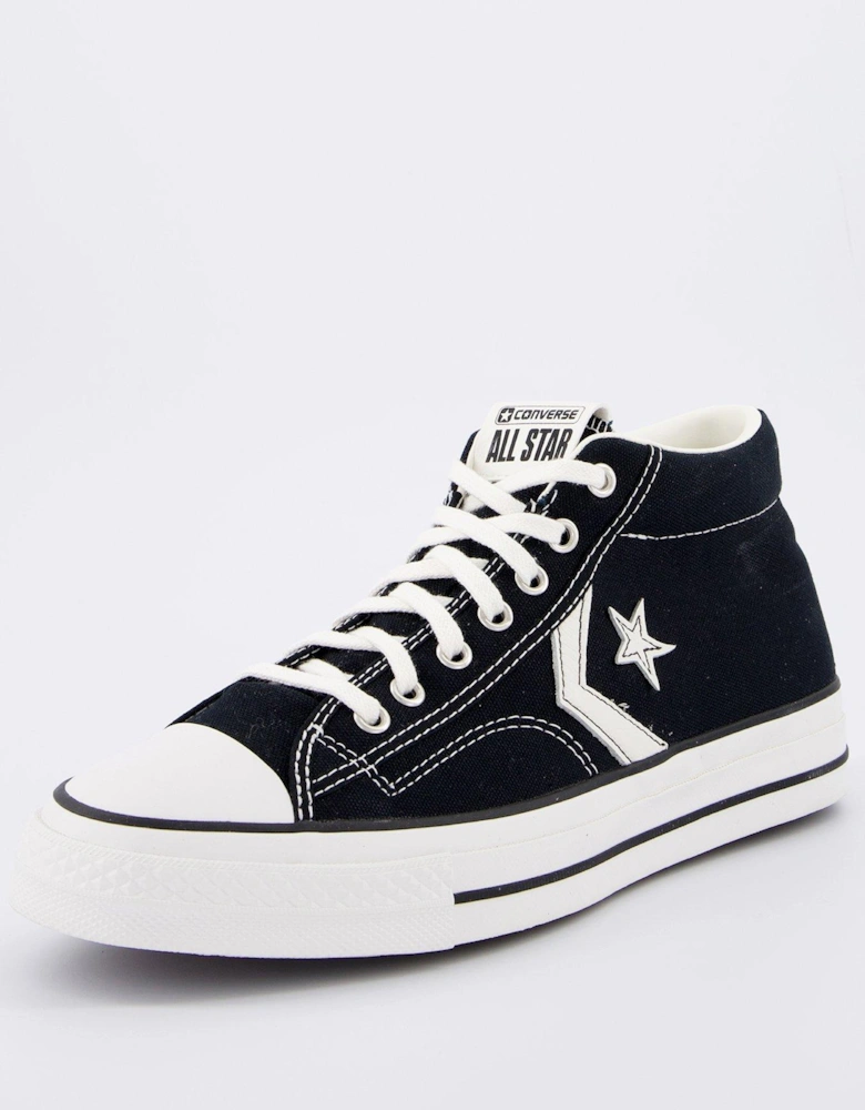Mens Star Player 76 Canvas Mid/Vintage White/Egret - Black