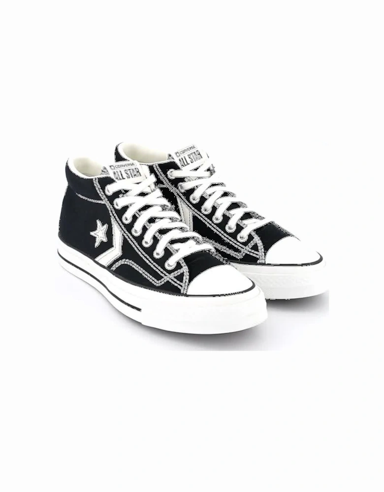 Mens Star Player 76 Canvas Mid/Vintage White/Egret - Black