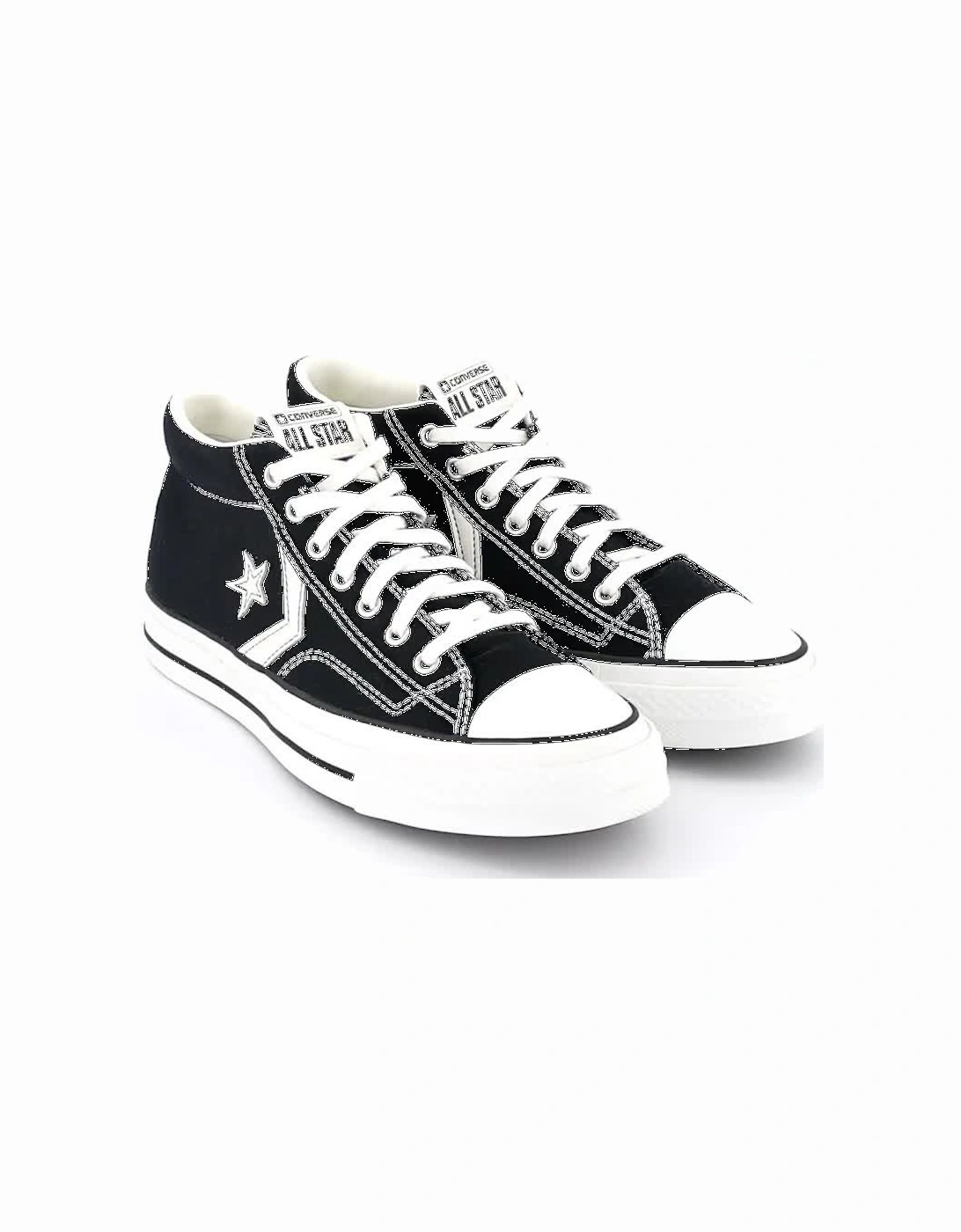 Mens Star Player 76 Canvas Mid/Vintage White/Egret - Black