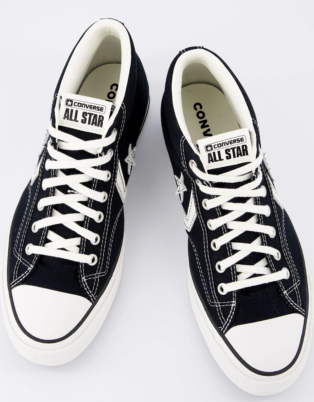 Mens Star Player 76 Canvas Mid/Vintage White/Egret - Black