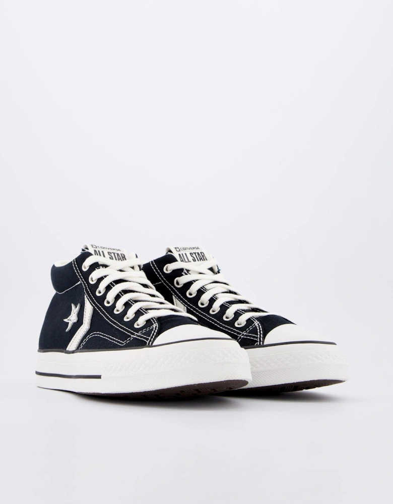 Mens Star Player 76 Canvas Mid/Vintage White/Egret - Black