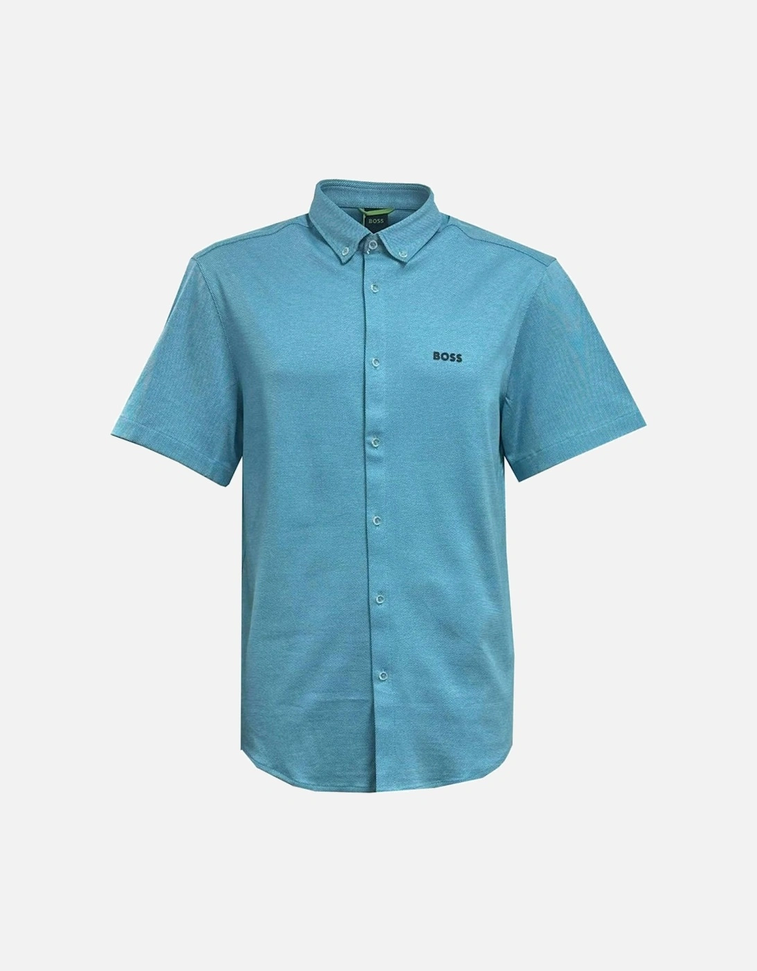 Men's Blue Motion Short Sleeved Shirt, 3 of 2