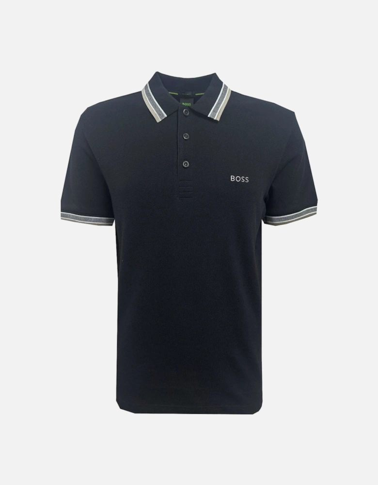 Black Paddy Polo Shirt