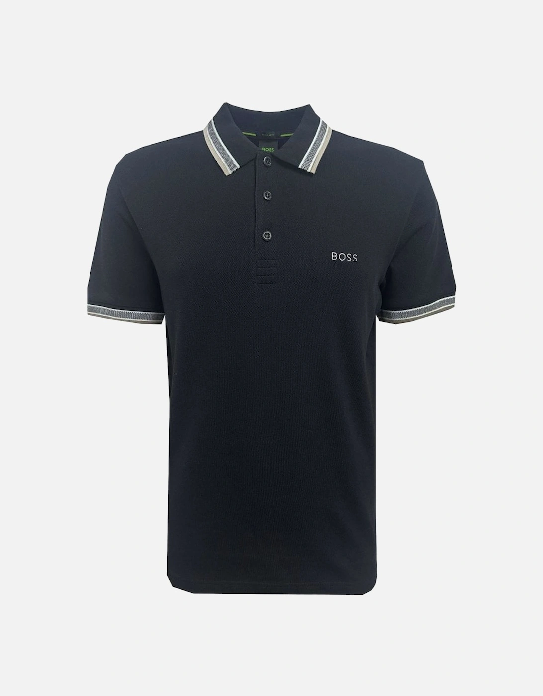 Black Paddy Polo Shirt, 4 of 3