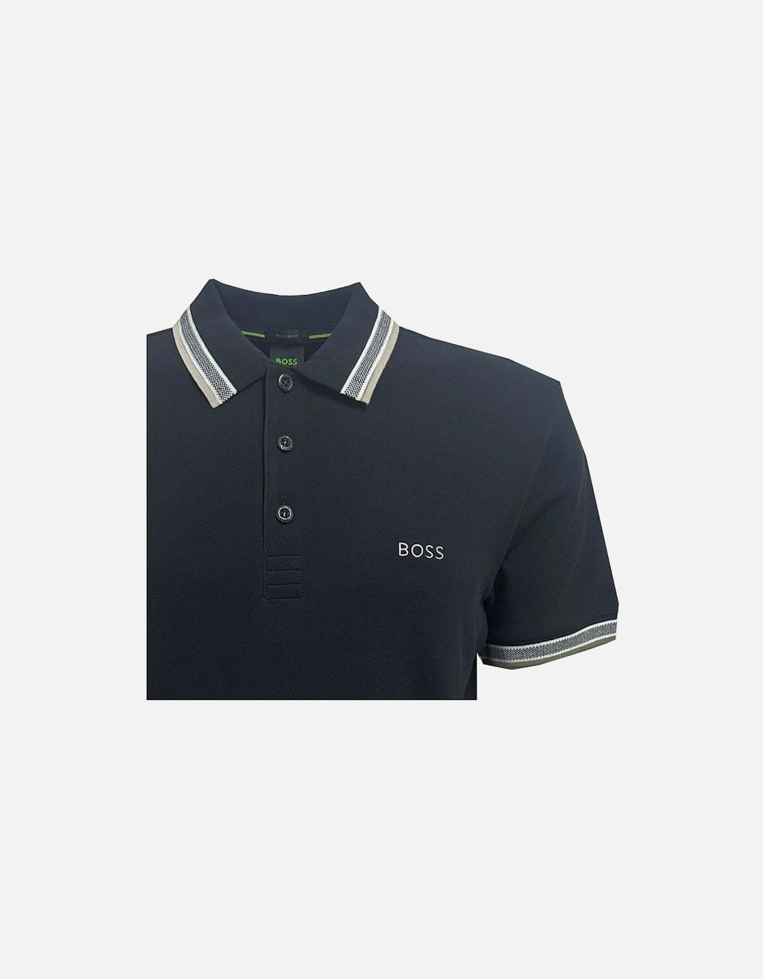 Black Paddy Polo Shirt