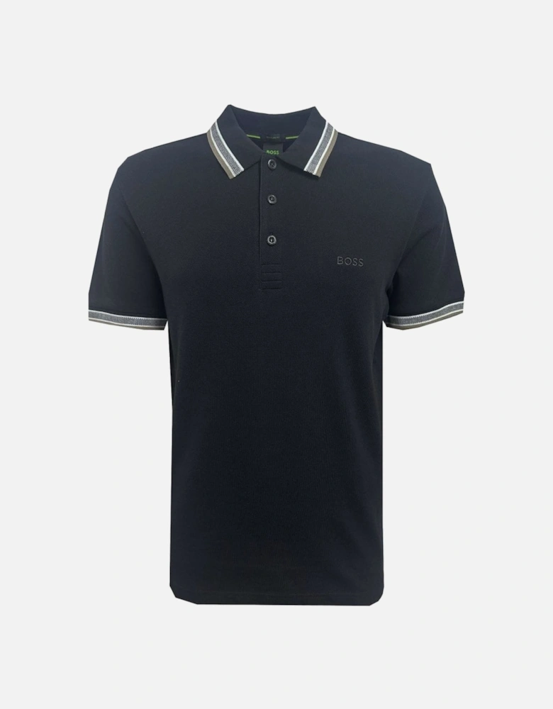 Black Paddy Polo Shirt
