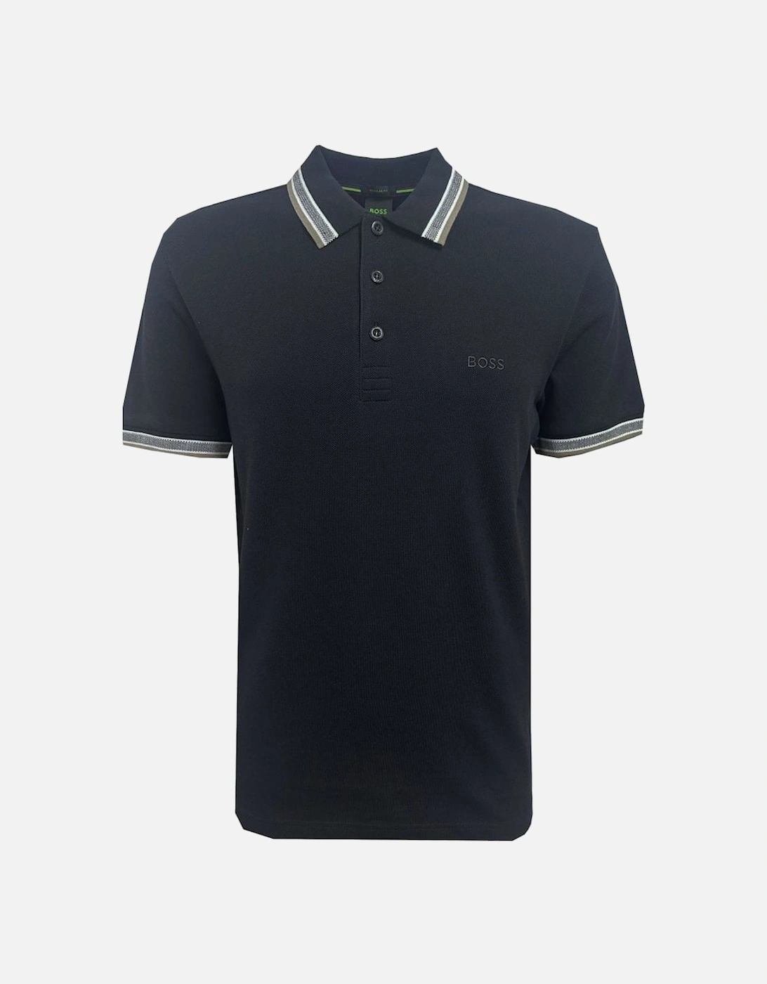 Black Paddy Polo Shirt, 4 of 3