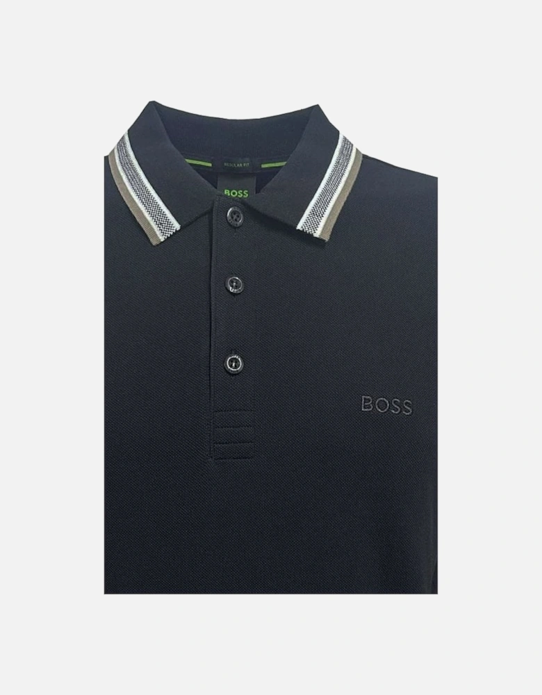 Black Paddy Polo Shirt