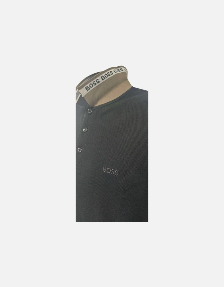 Black Paddy Polo Shirt