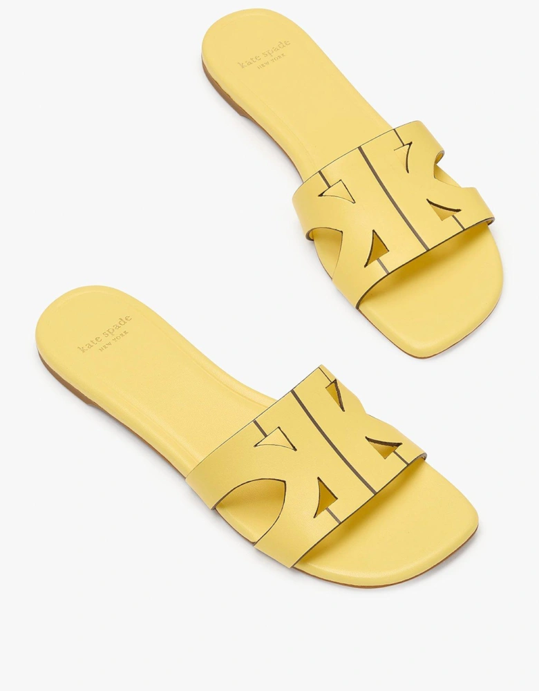 Duo Slide Sandal - Yellow