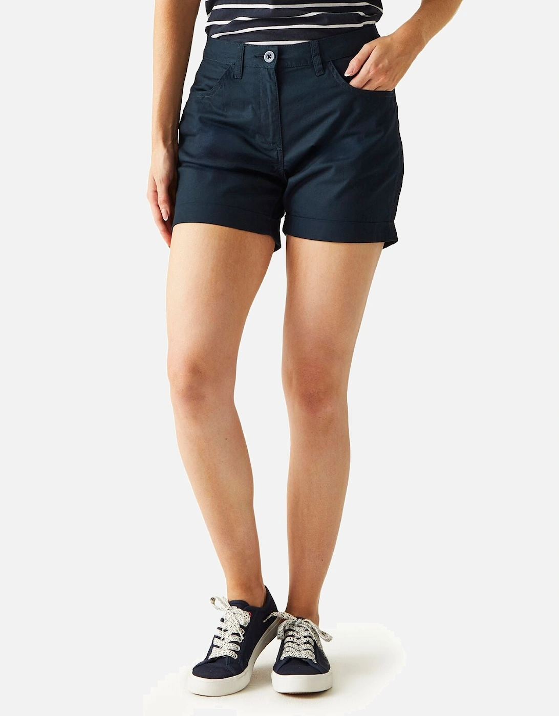 Womens Pemma Casual Chino Shorts, 2 of 1