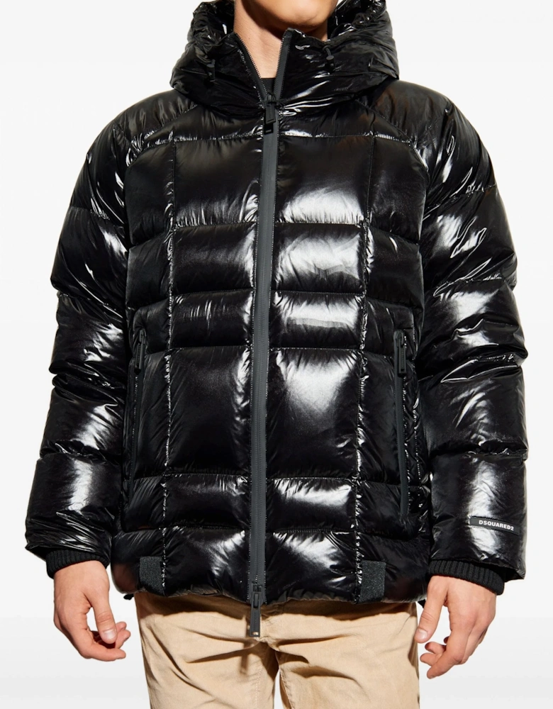 3D HOODED DOWN JACKET
