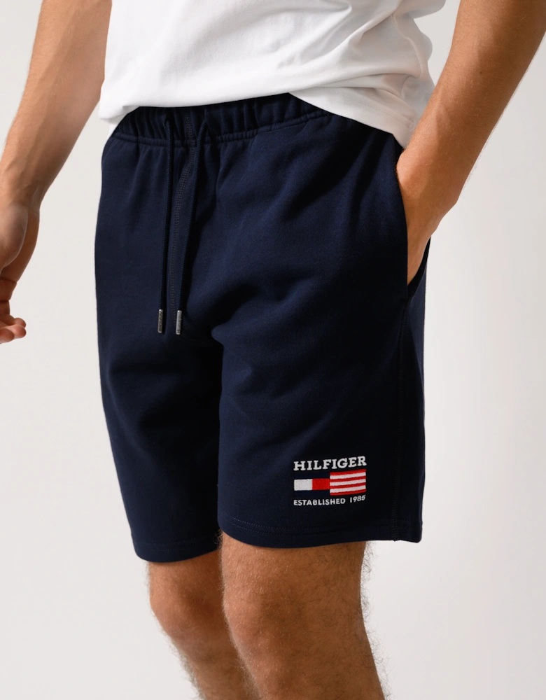 Americana Flag Mens Shorts - Desert Sky