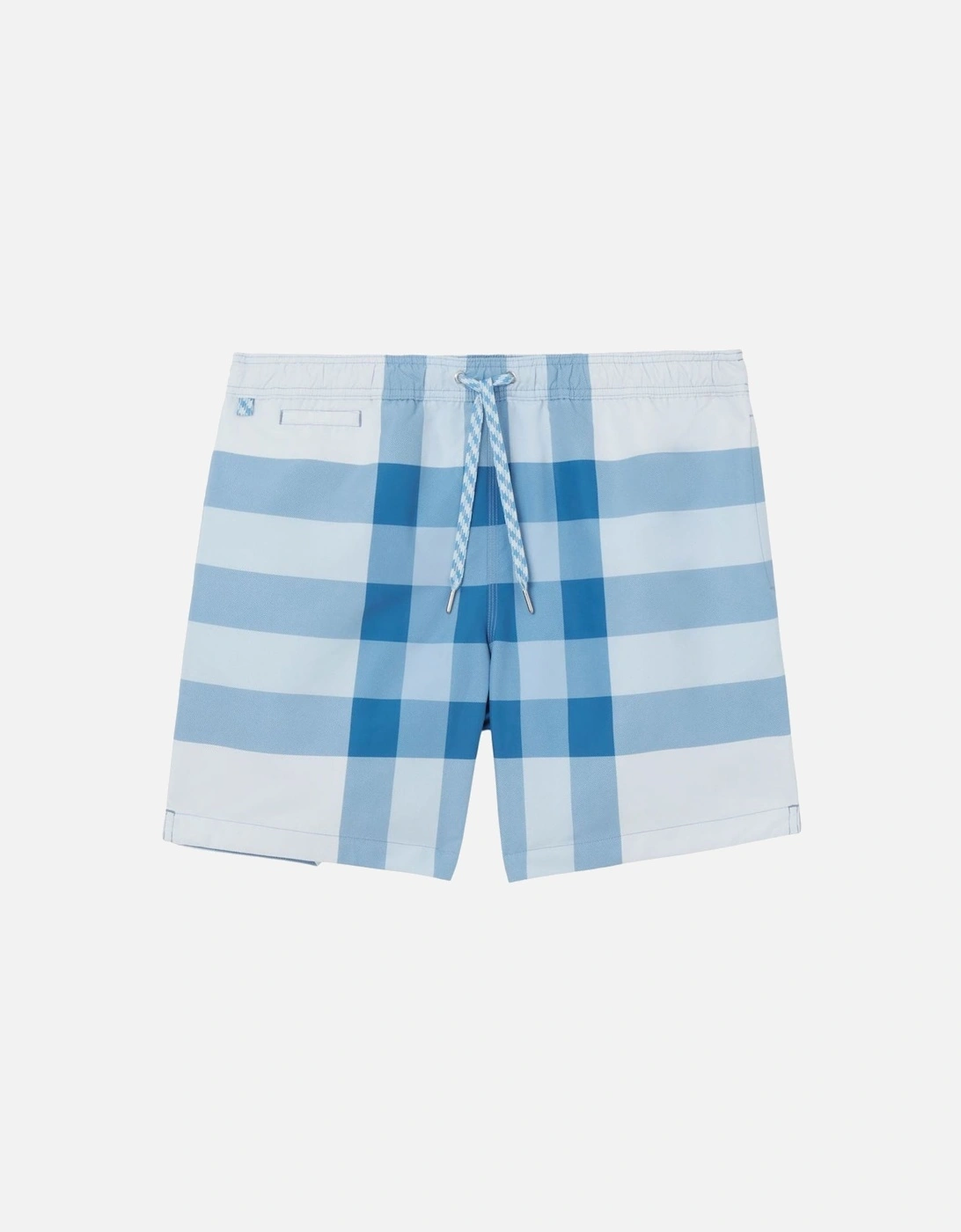 Martin Check Swim Shorts Light Blue, 3 of 2