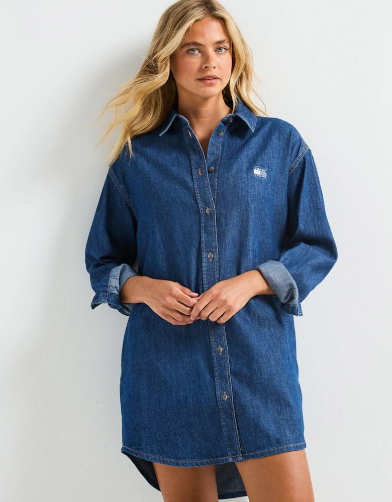 Relaxed Shirt Dress