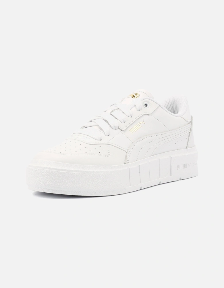 - 393802-05 WOMENS CALI COURT LEATHER WHITE