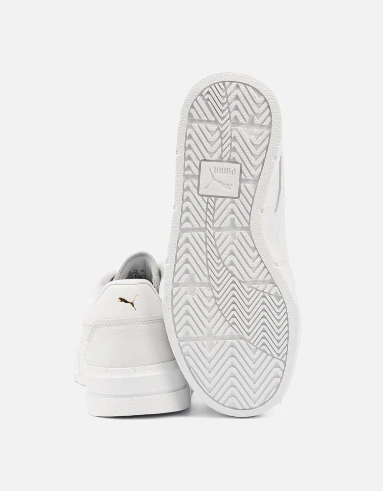 - 393802-05 WOMENS CALI COURT LEATHER WHITE
