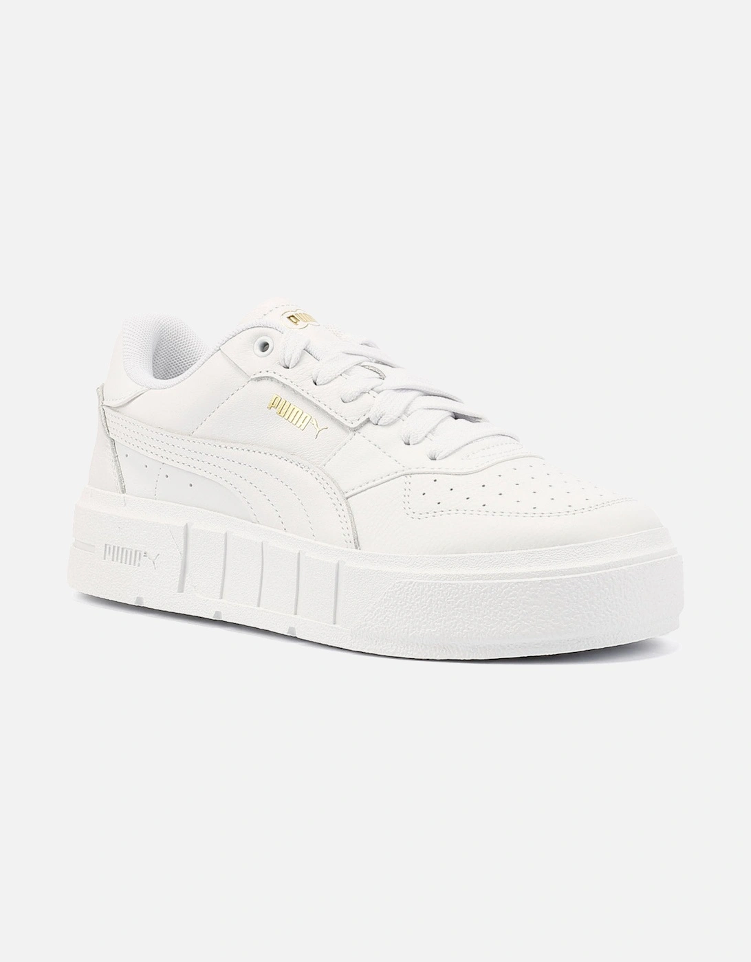 - 393802-05 WOMENS CALI COURT LEATHER WHITE