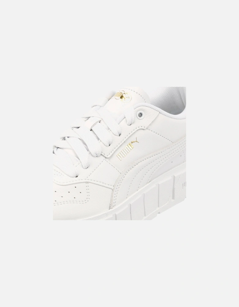 - 393802-05 WOMENS CALI COURT LEATHER WHITE