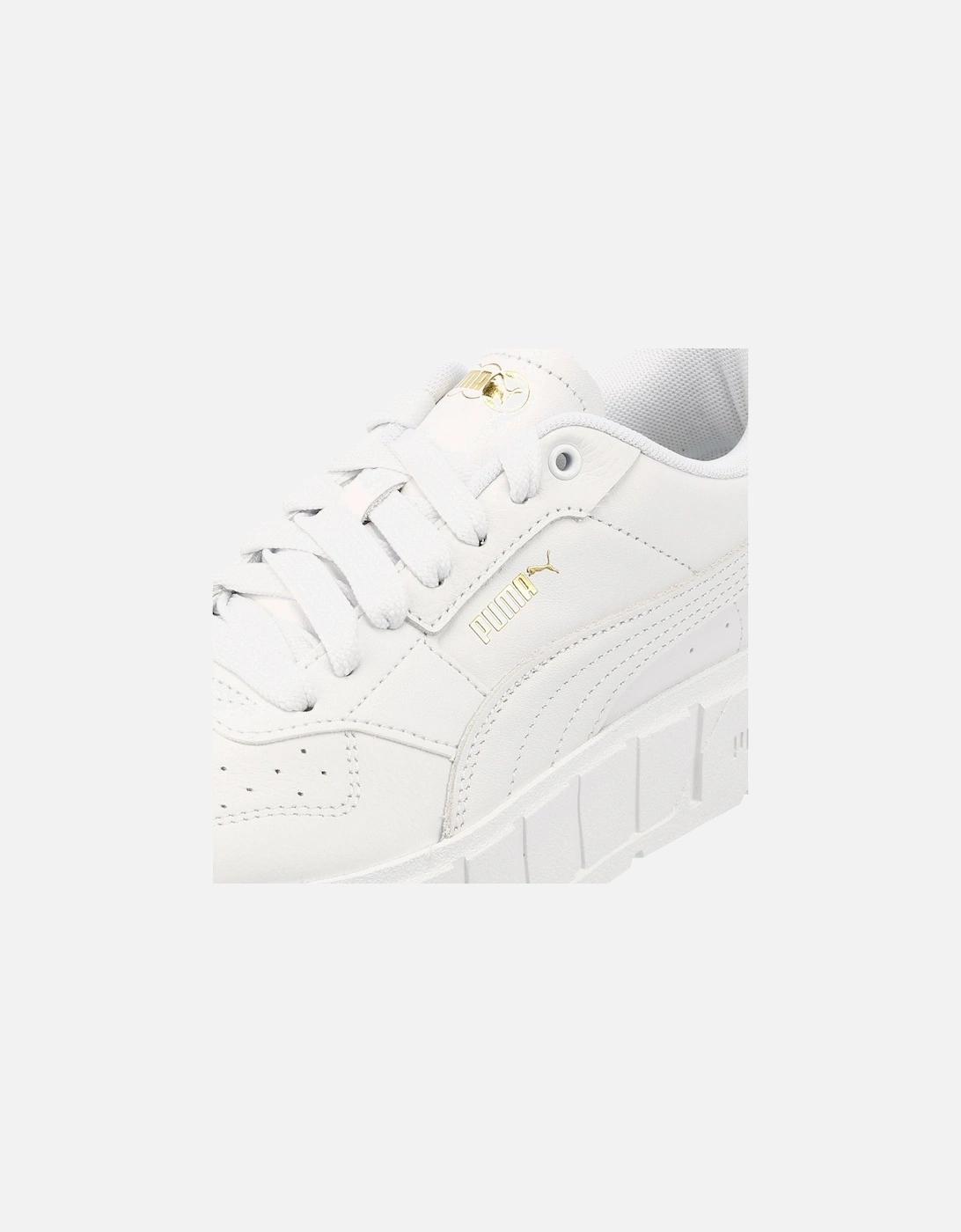- 393802-05 WOMENS CALI COURT LEATHER WHITE