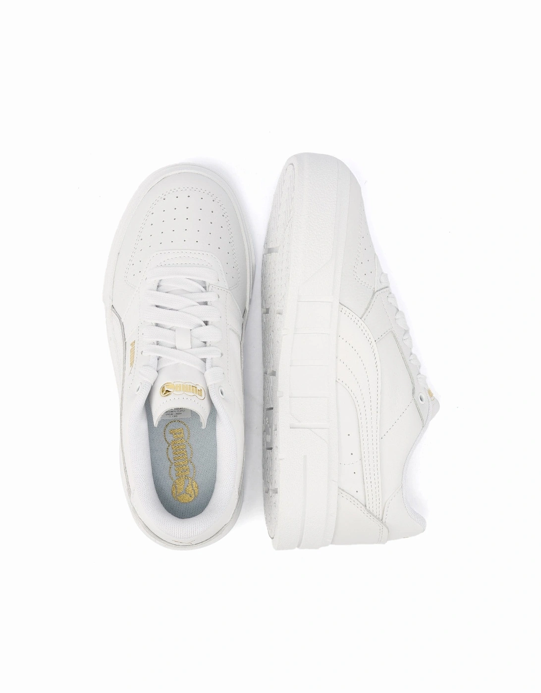 - 393802-05 WOMENS CALI COURT LEATHER WHITE