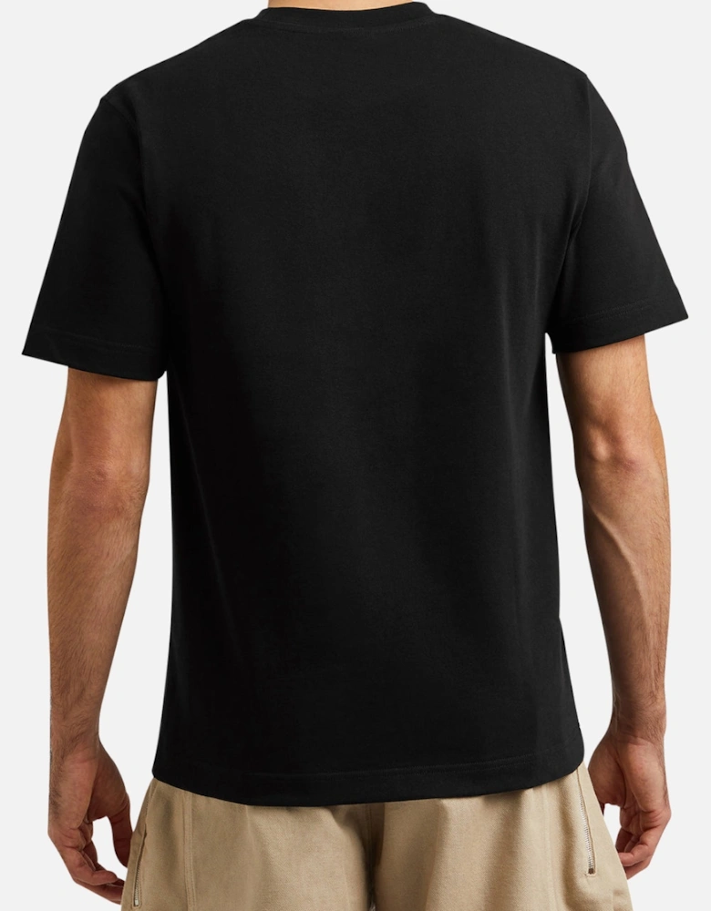 Men's Black Le T-Shirt Gros Grain T-Shirt