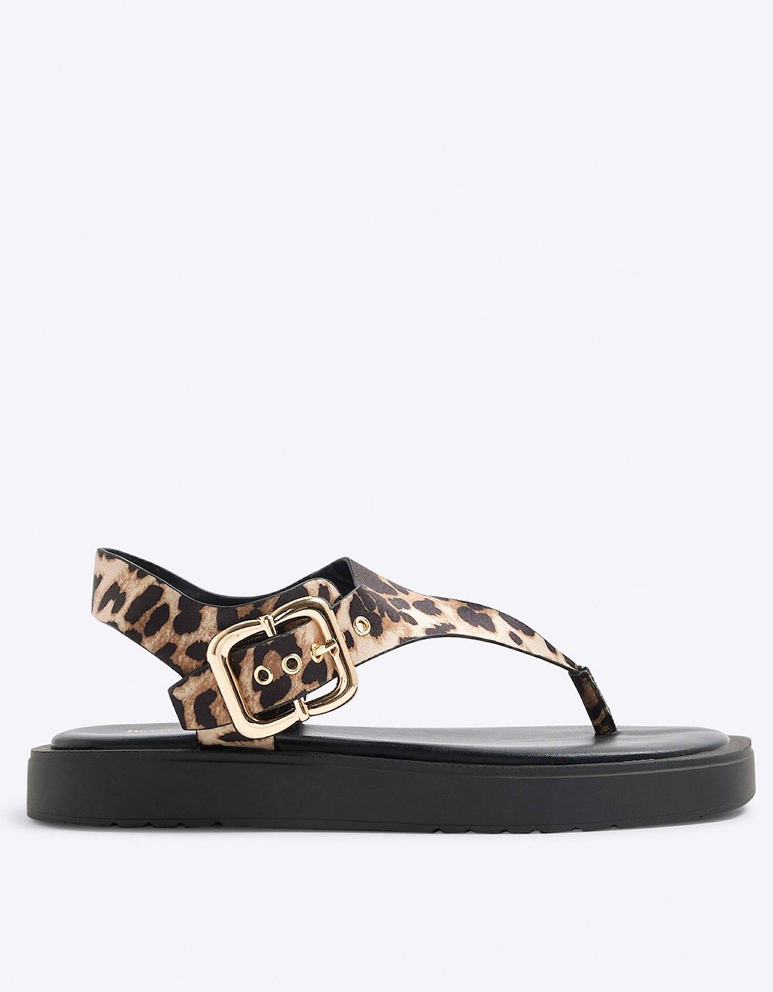 Toe Thong Footbed - Dark Beige, 2 of 1