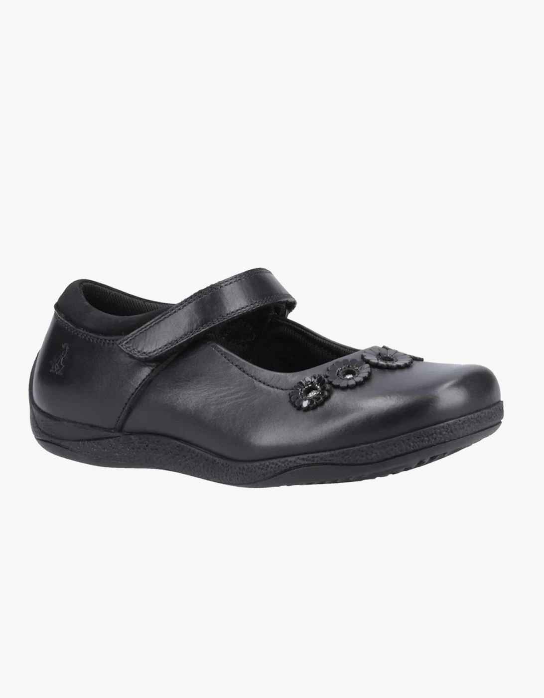Hush Puppies Girls Black 'S Christina Junior Shoes  Small Kids