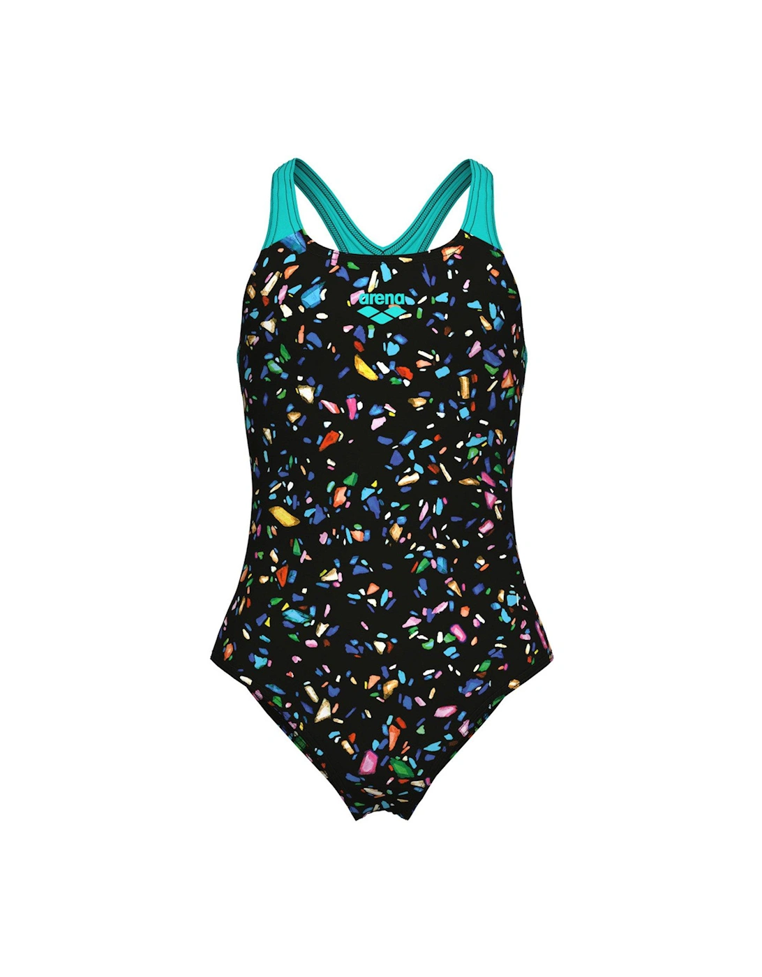 Girl's Confetti Swimsuit, 2 of 1