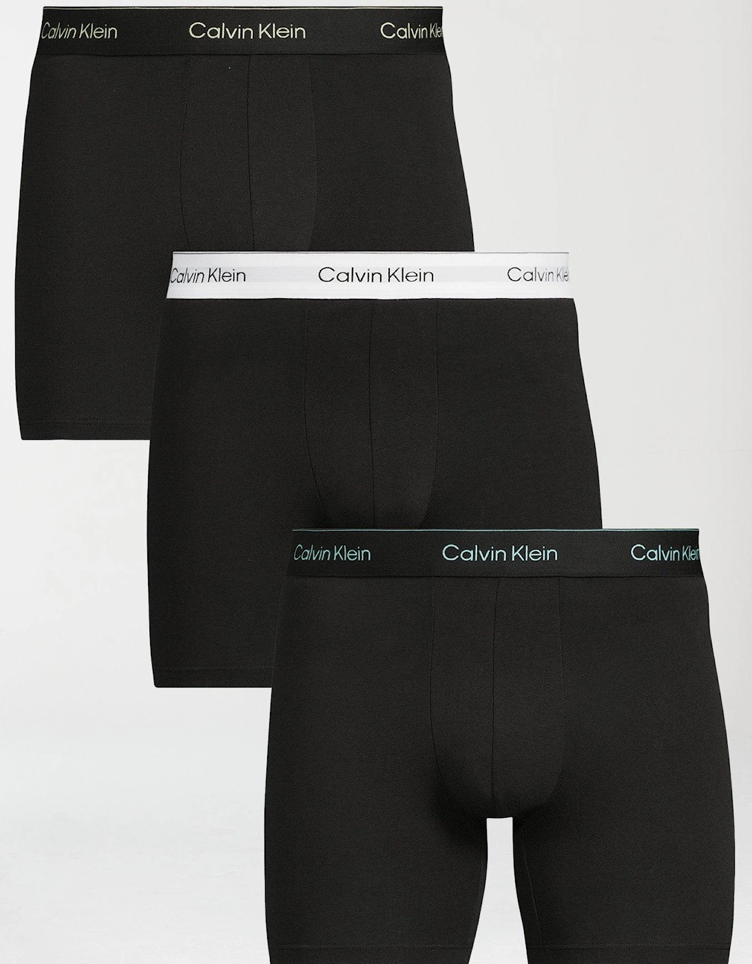 3 Pack Boxer Briefs - Black, 2 of 1