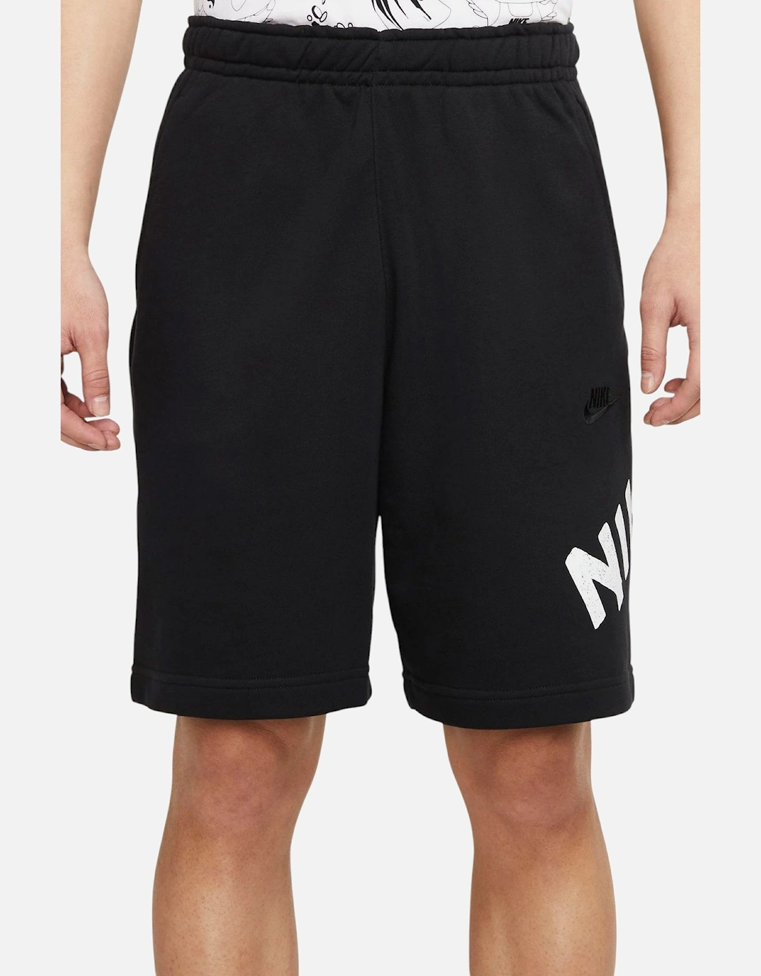 Club Mens Shorts French Terry Cotton Gym Shorts Relaxed Fit Summer Bermuda, 5 of 4