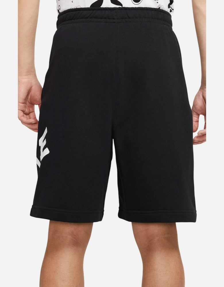 Club Mens Shorts French Terry Cotton Gym Shorts Relaxed Fit Summer Bermuda