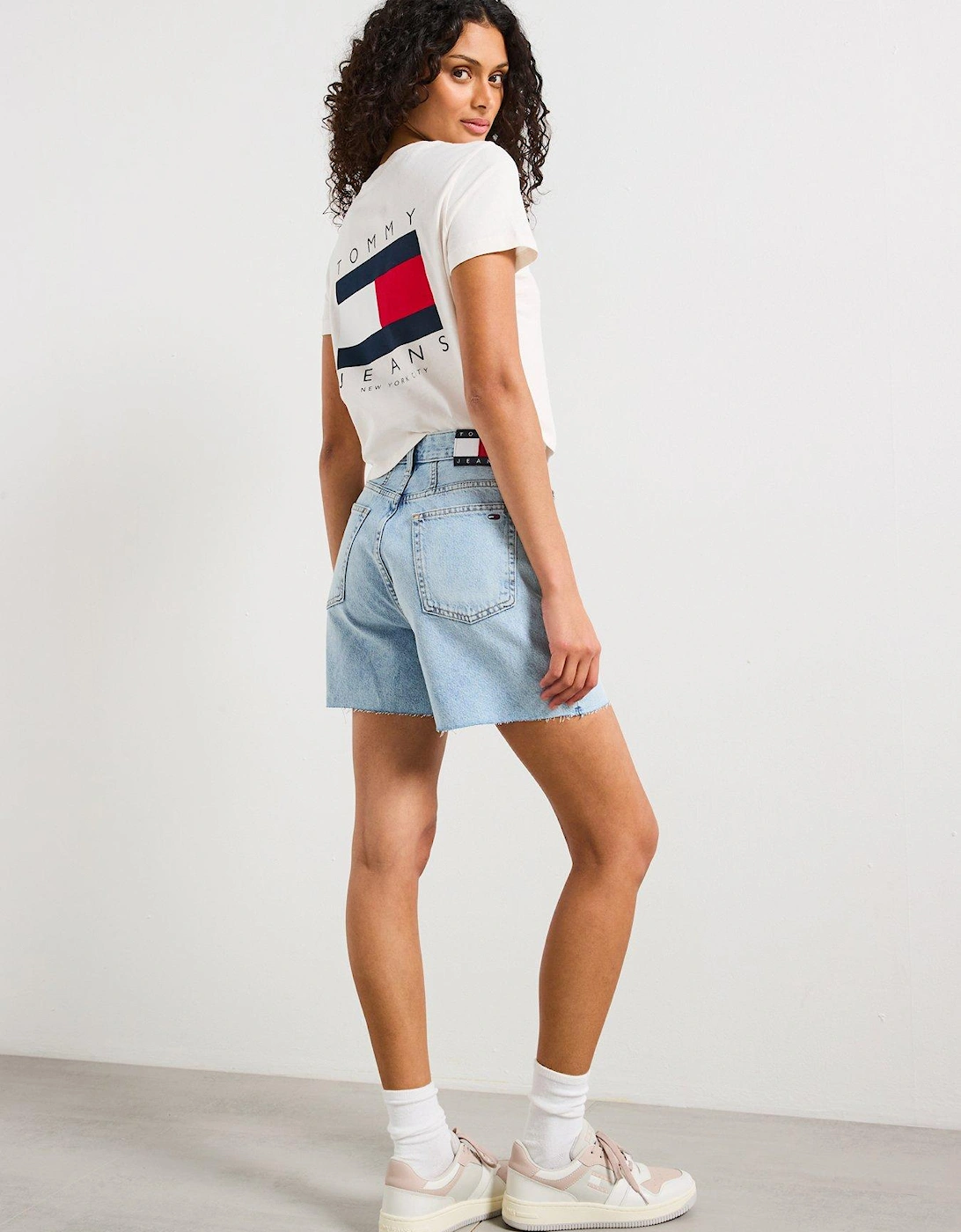 Us Flag Short Sleeve T-Shirt - White, 2 of 1