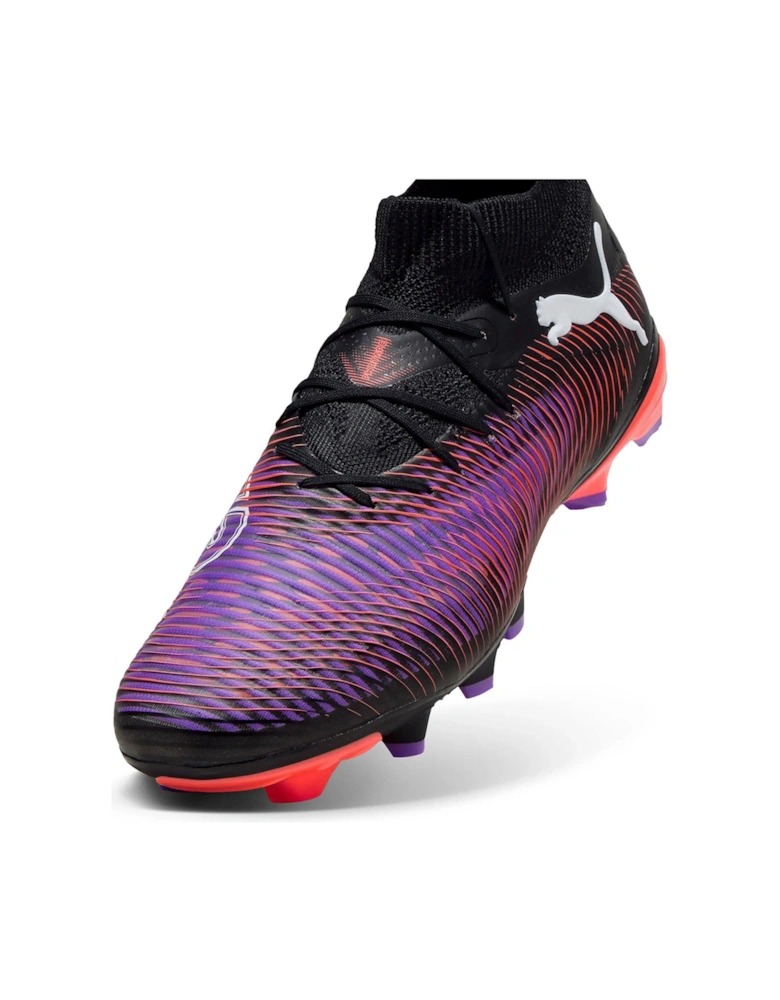 Mens Future 8 Pro Firm Ground Football Boot - Black/Purple