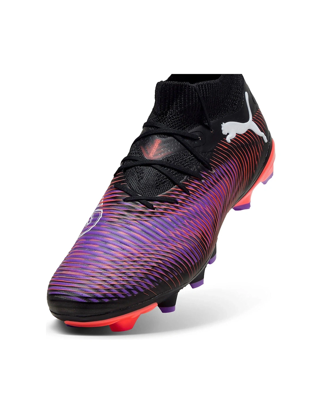 Mens Future 8 Pro Firm Ground Football Boot - Black/Purple