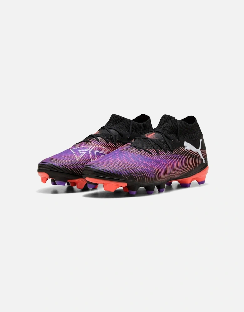 Mens Future 8 Pro Firm Ground Football Boot - Black/Purple