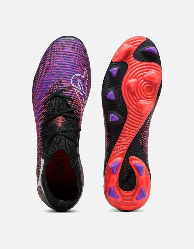 Mens Future 8 Pro Firm Ground Football Boot - Black/Purple