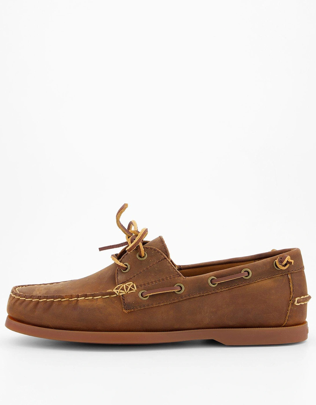 Merton Leather and Suede Boat Shoes - Brown, 2 of 1