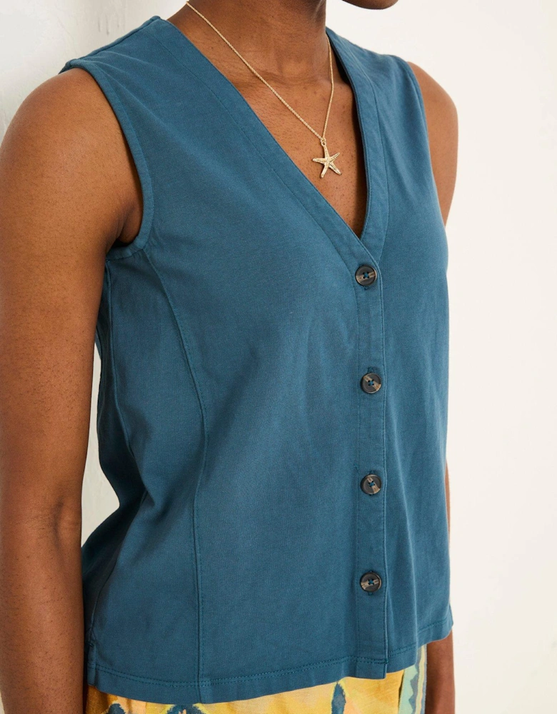 Joni Waistcoat - Blue