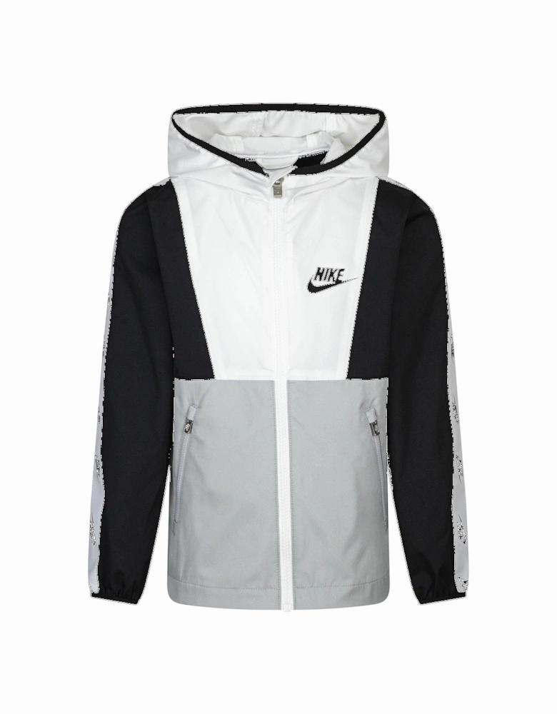 Kids Unisex Windbreaker Jacket - Black