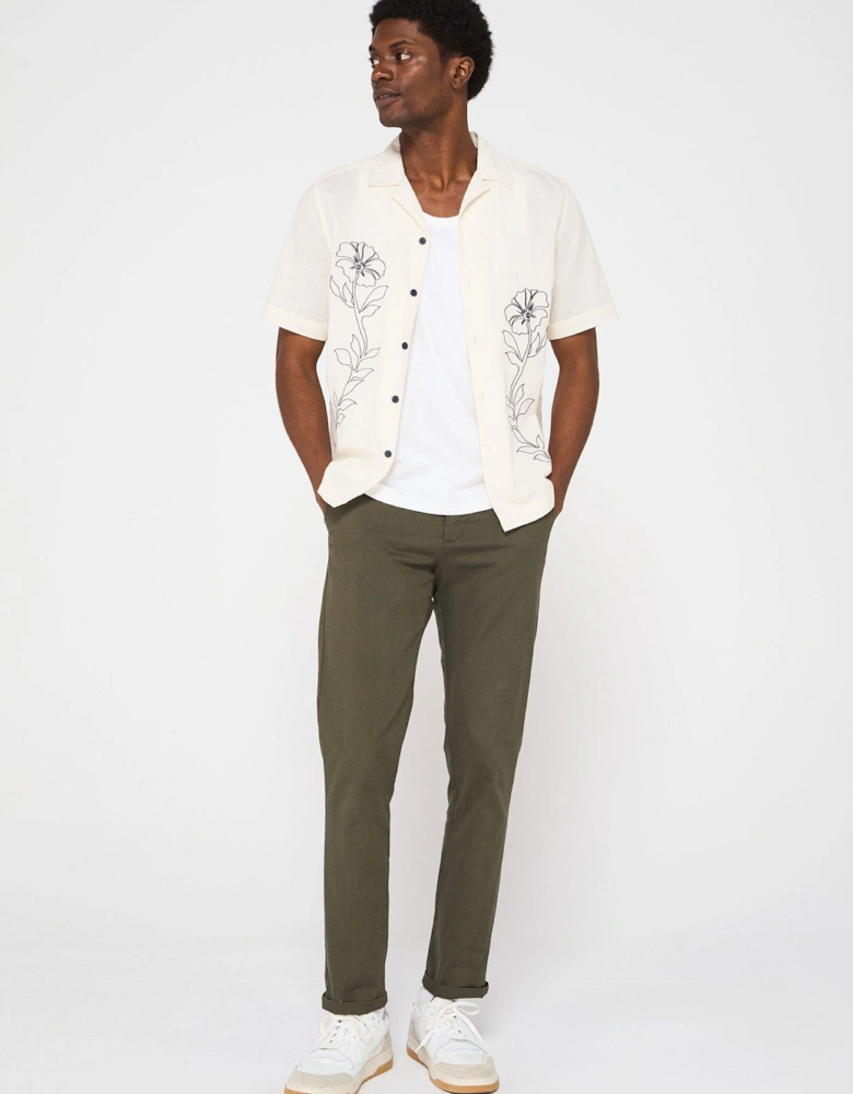 Gali RLX Resort Short Sleeve Shirt - Egret