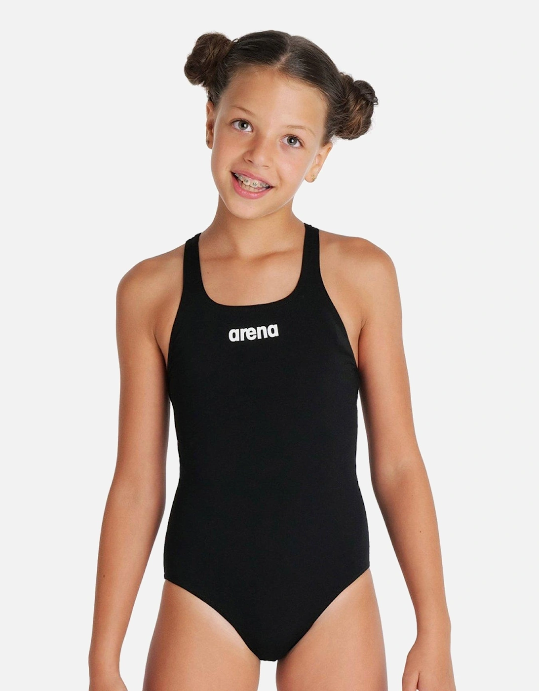 Girl's Team Swimsuit Swim Pro Solid, 2 of 1